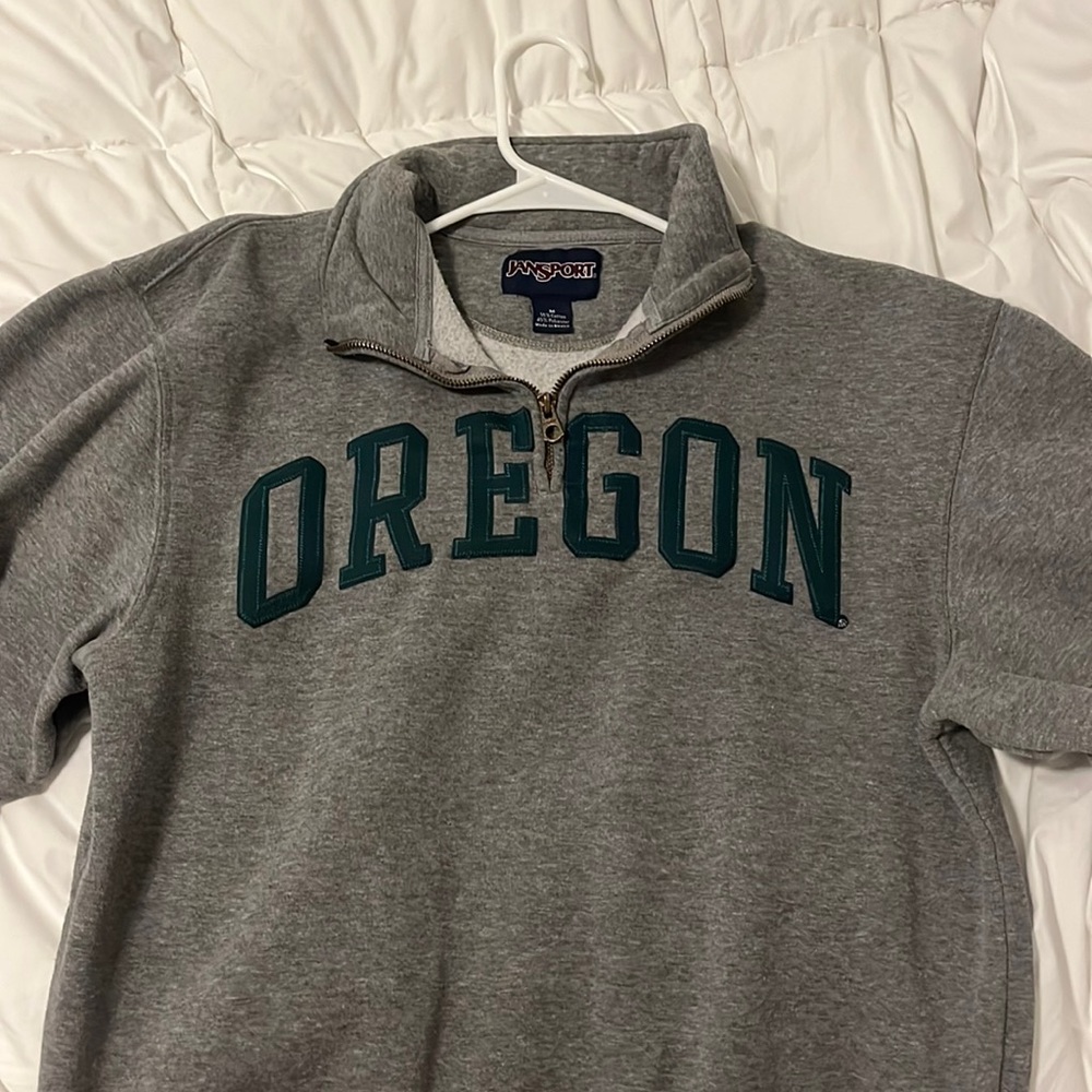 Vintage Jansport Oregon quarter zip